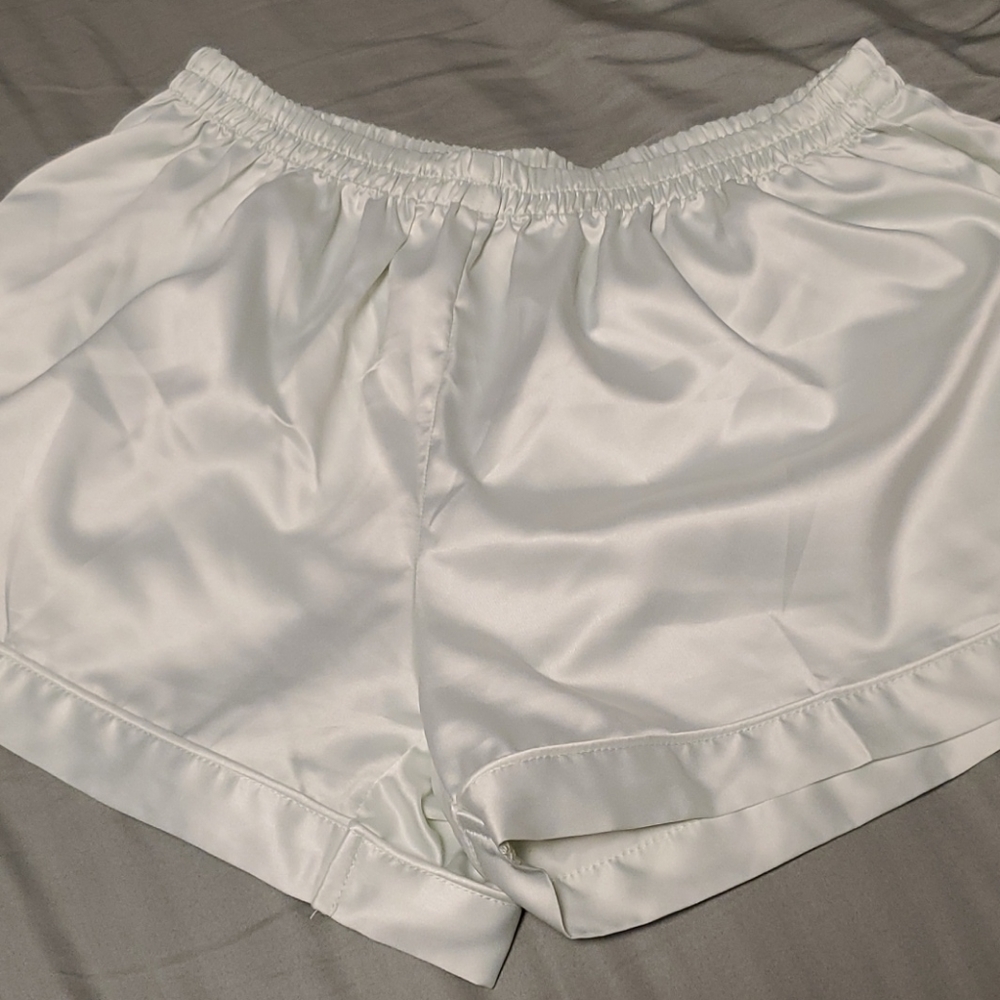 Plum Pretty Sugar Sage Green Pajama Shorts